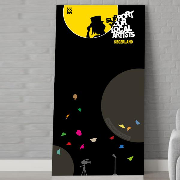 support your local artists - der virtuelle hut