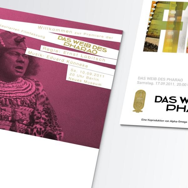 FilmKonzert - Das Weib des Pharao (Vorentwurf)