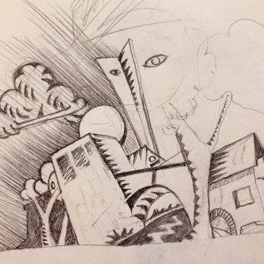 bleistift laufen lassen